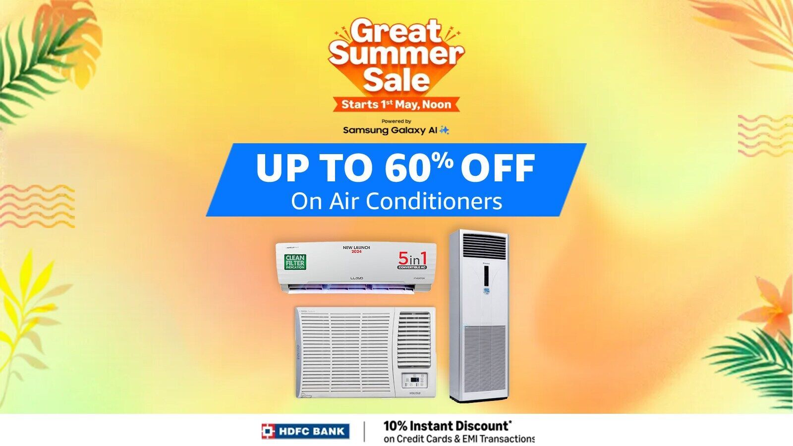 Amazon Summer Sale 2025 Starts Midnight: Exclusive discounts for Prime members on AC from Samsung, LG and more | Mint