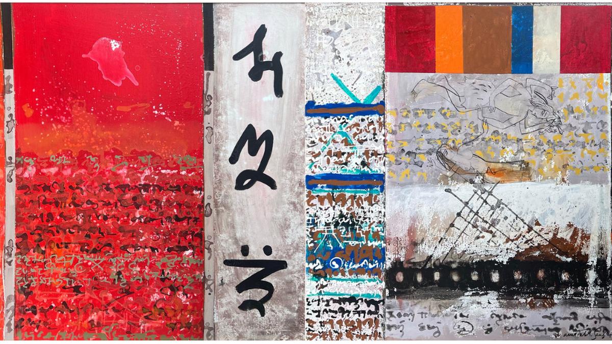 Amitabh Sengupta finds his driving force in lines, strokes and the written word