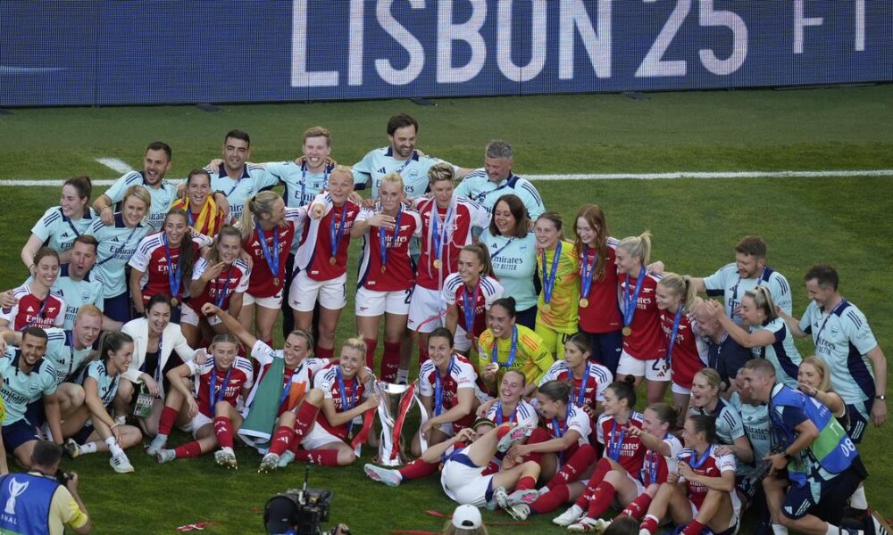 Arsenal stuns Barcelona to win the Women’s Champions League