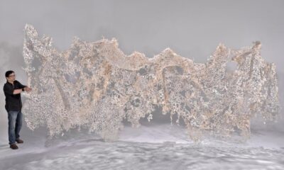 Artist Ravikumar Kashi’s works bring a layered depth to paper