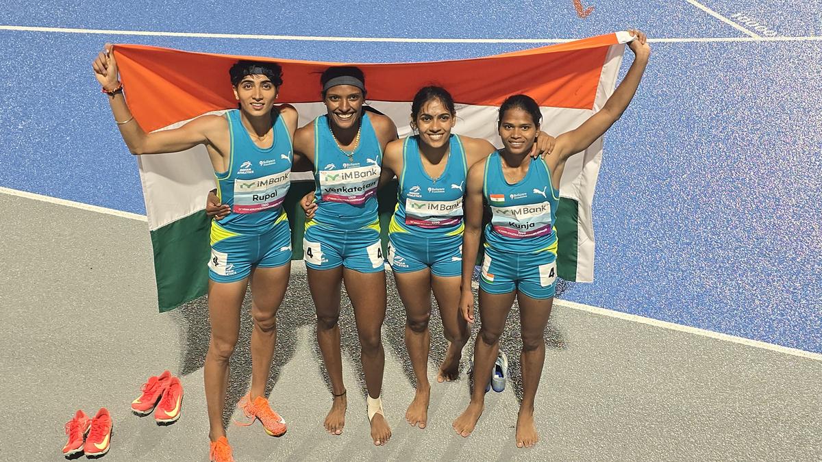 Asian Championships | Jyothi, Sable and women’s 4x400m quartet make it a golden day for India