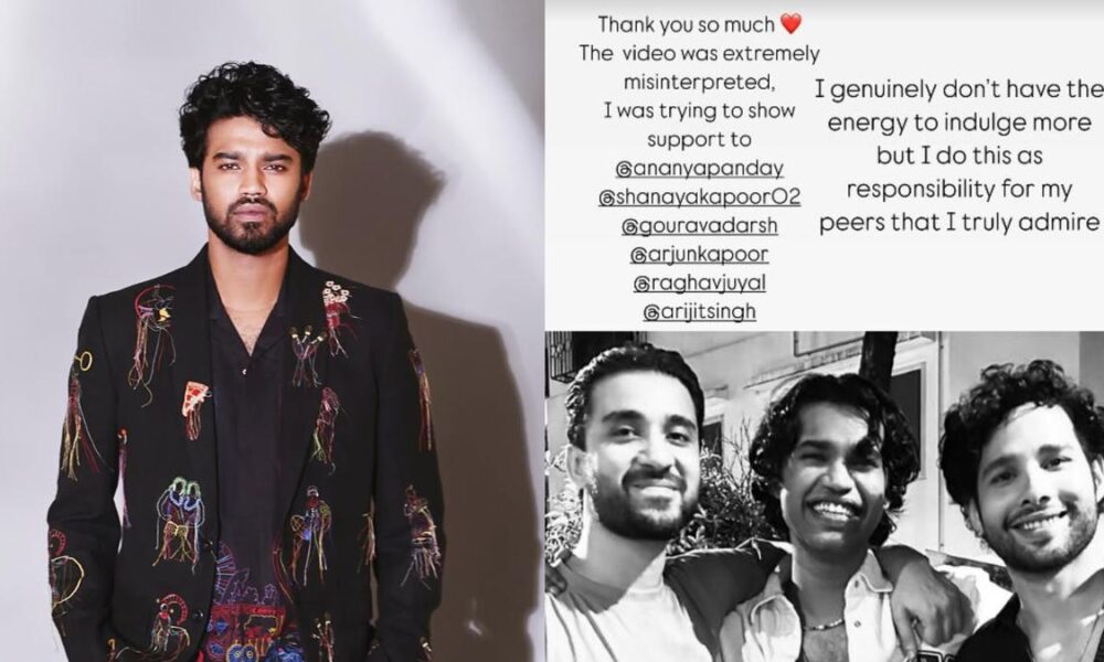 Babil Khan clarifies ‘extremely misinterpreted’ video; Ananya Panday, Siddhant Chaturvedi and others respond