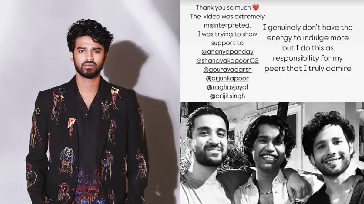 Babil Khan clarifies ‘extremely misinterpreted’ video; Ananya Panday, Siddhant Chaturvedi and others respond