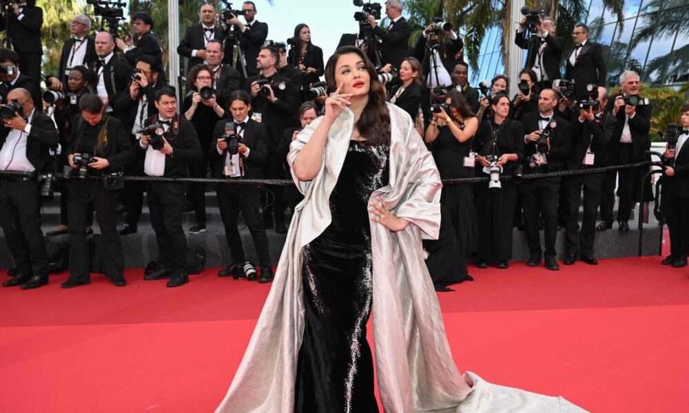 Cannes 2025: Aishwarya Rai Bachchan dons cape featuring Bhagavad Gita shloka