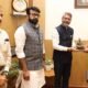 Chaubey meets Udhayanidhi to discuss roadmap for women’s football development in TN