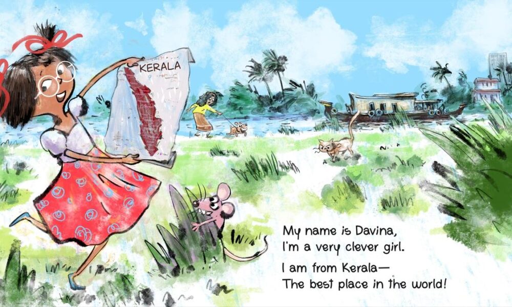 Elizabeth Keyton aka Elikutty launches her debut Malayalam picture book for children