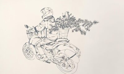 How artist Mohit Mahato says it with flowers