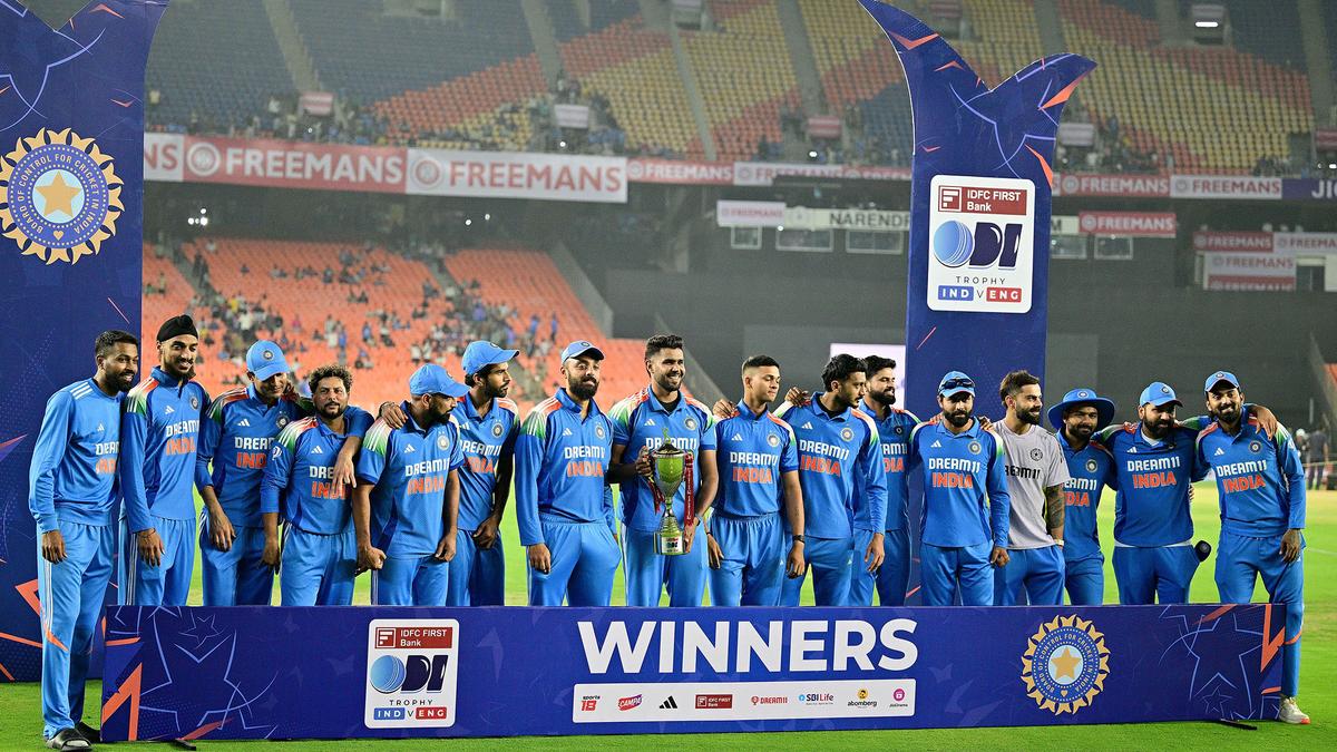 India extend dominance in white-ball formats, retains top spot in ODIs and T20Is
