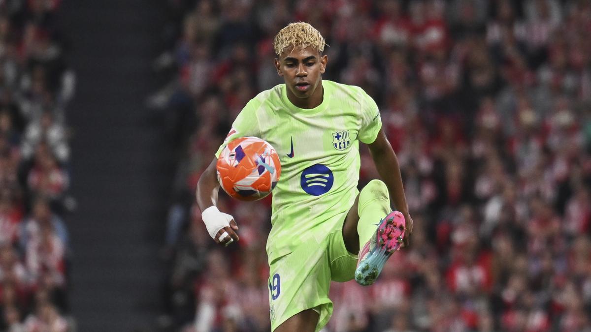 Lamine Yamal, 17, signs contract extension to stay at Barcelona until 2031