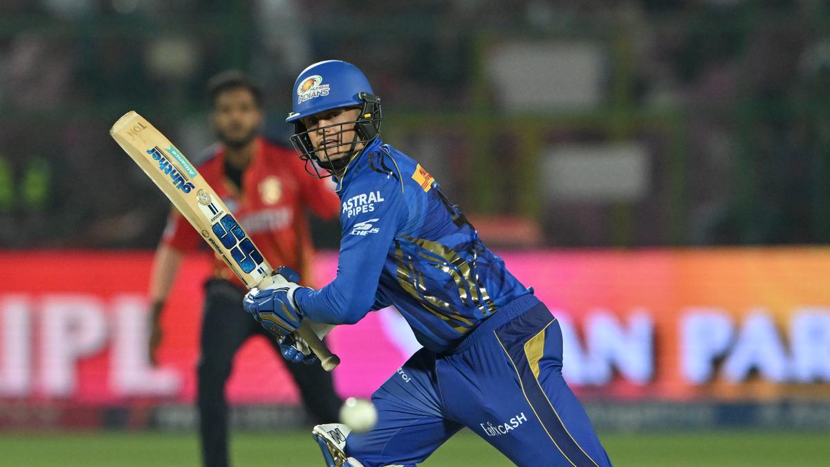 Loss to PBKS a bit of a wake up call for MI, says Rickleton