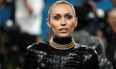 Miley Cyrus reveals she caught ‘brutal infection’ on kneecap after shooting ‘Something Beautiful’ on Hollywood Walk of Fame