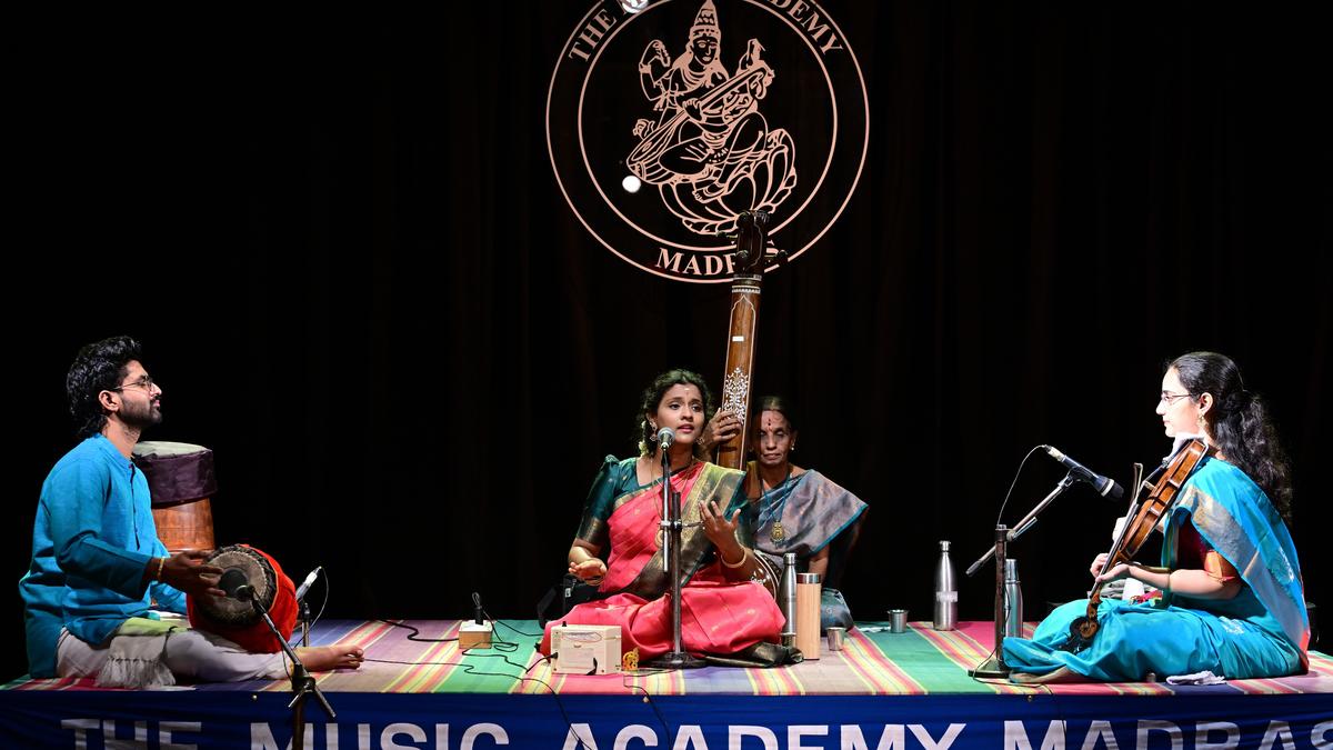 S. Swarathmika chose only Pratimadhyamam ragas for her concert themed on Gopalakrishna Bharathi