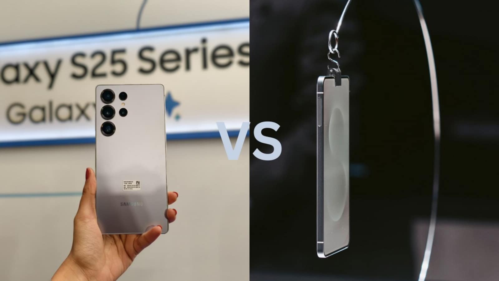 Samsung Galaxy S25 Edge vs Galaxy S25 Ultra: Specs and features compared | Mint