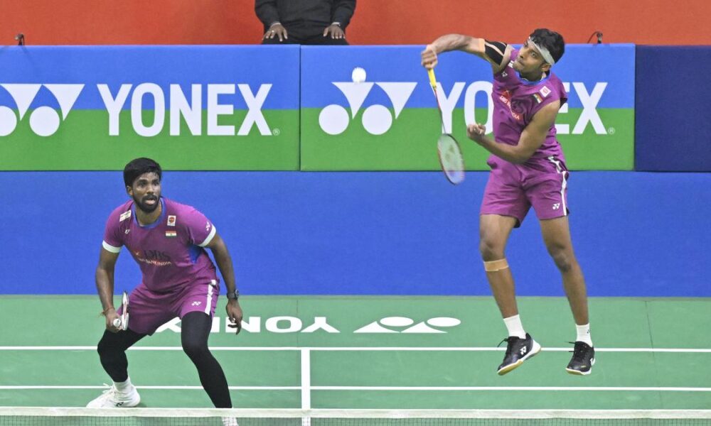 Singapore Open badminton: Satwik-Chirag in quarters; Prannoy bows out