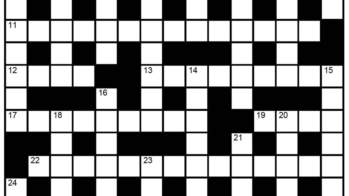 The Hindu Sunday Crossword No. 2