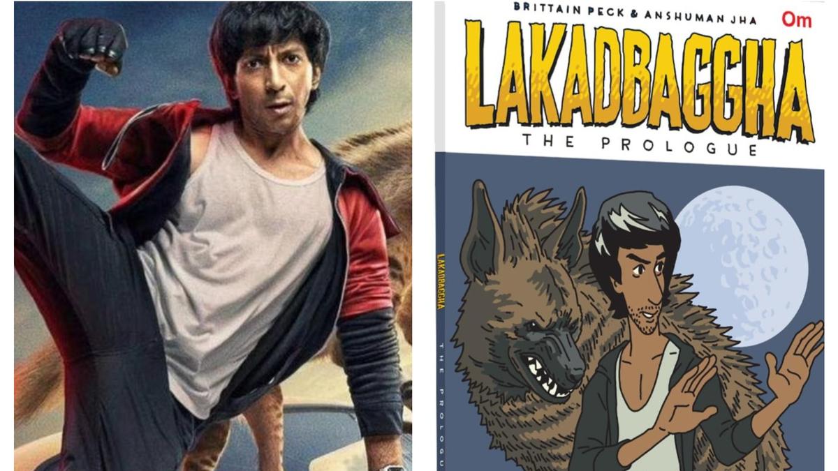 Tintin-style comic book makeover for Lakadbaggha film action hero