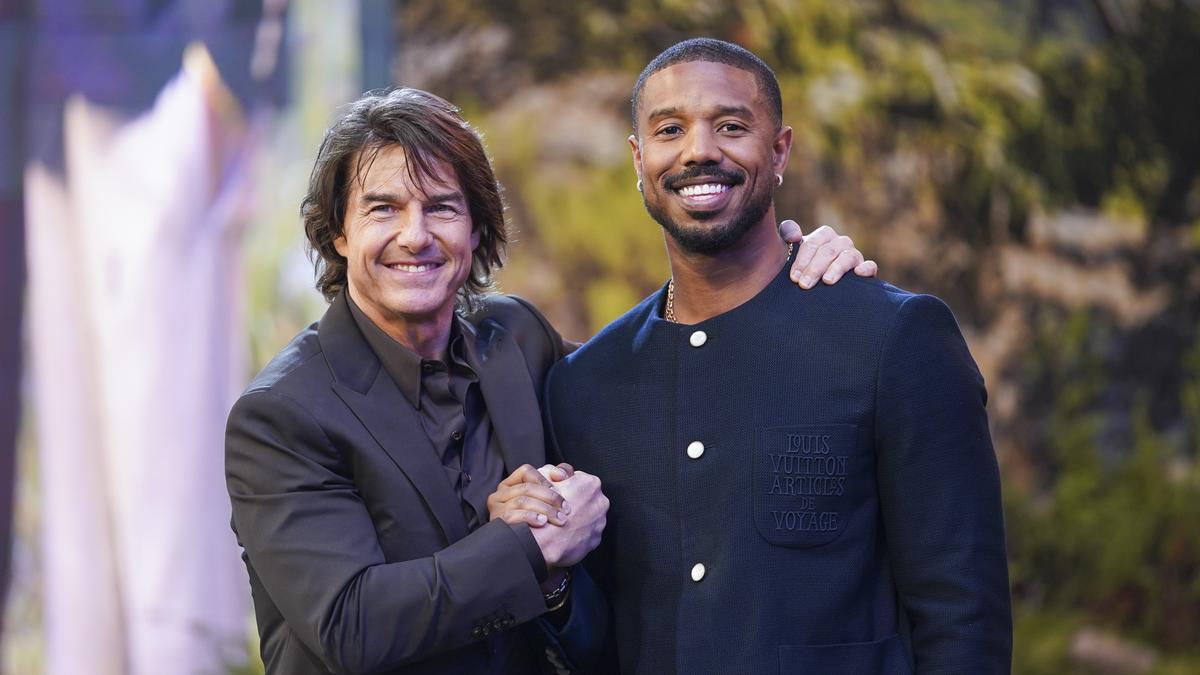 Tom Cruise shares emotional moment with Michael B. Jordan at ‘Mission: Impossible – The Final Reckoning’ premiere