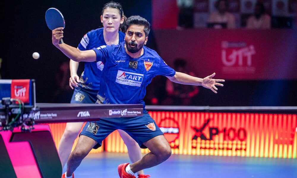UTT | Contrasting victories for Goa Challengers and Dabang Delhi   