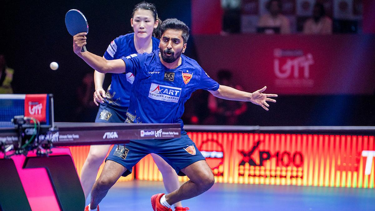 UTT | Contrasting victories for Goa Challengers and Dabang Delhi   