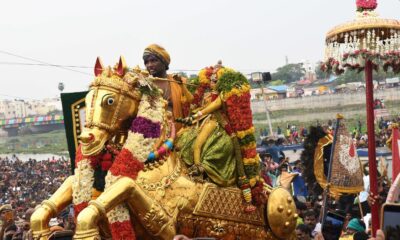 Unearthing lyrical gems that describe Azhagar’s procession to Vaigai and back