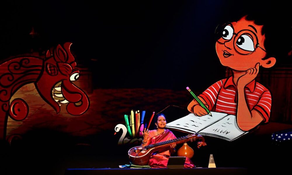 Veena exponent Jayanthi Kumaresh wins over young listeners with her new live show