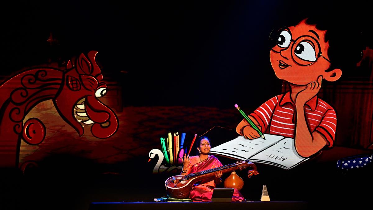 Veena exponent Jayanthi Kumaresh wins over young listeners with her new live show