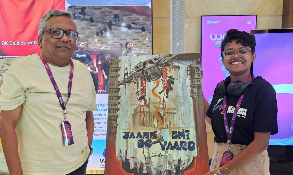WAVES summit x Jaane Bhi Do Yaaro | Cyberpunk reality in Mumbai