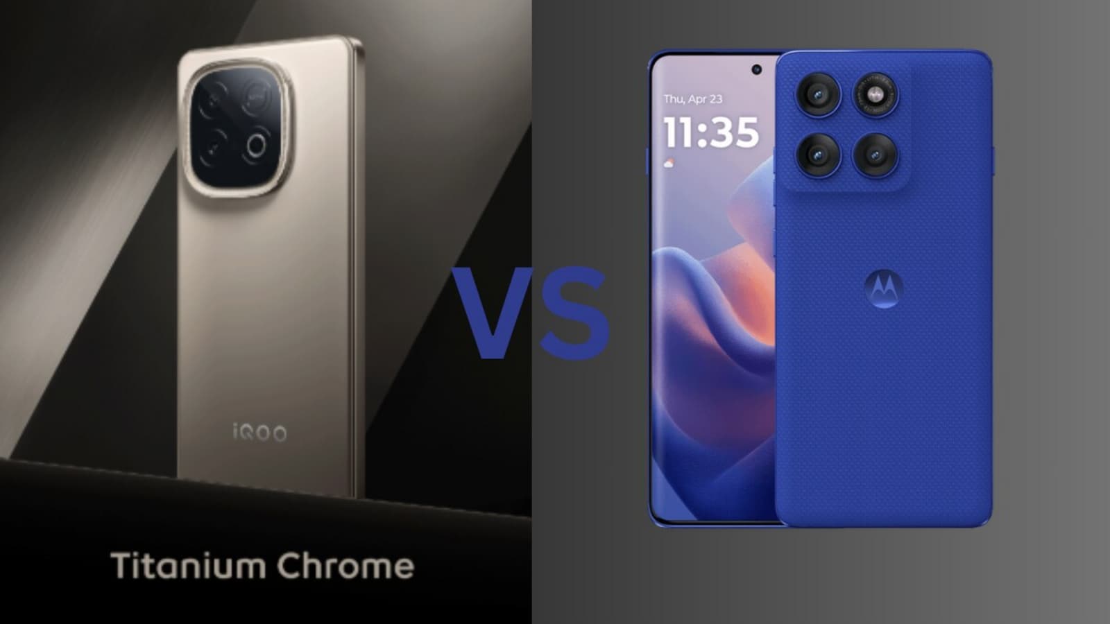 iQOO Neo 10 vs Motorola Edge 60 Pro: Which smartphone to buy under Rs.35000 | Mint