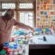 A rare behind the scenes look at artist Balan Nambiar’s home studio in Bengaluru
