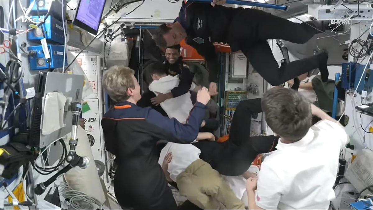 Axiom-4 mission: Dragon spacecraft carrying Shubhanshu Shukla and crew docks at International Space Station