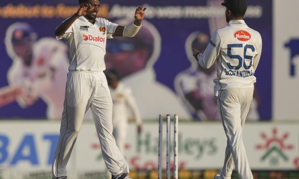 Bangladesh tighten grip on first Sri Lanka Test