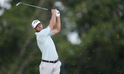 Burns fires 65 to grab U.S. Open lead as heavy rain spoils play
