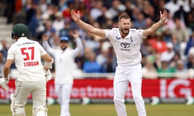 England pacer Gus Atkinson doubtful for first Test against India