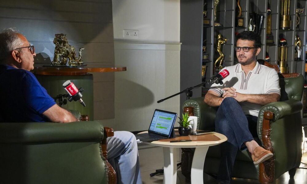 Former skipper Sourav Ganguly regrets missing several centuries