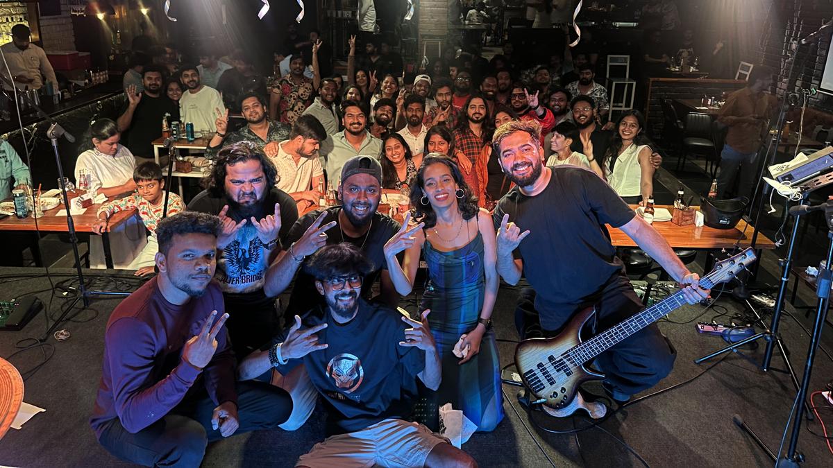 Independent musician Snigdha Sharma launches her band Snigdha Live in Hyderabad