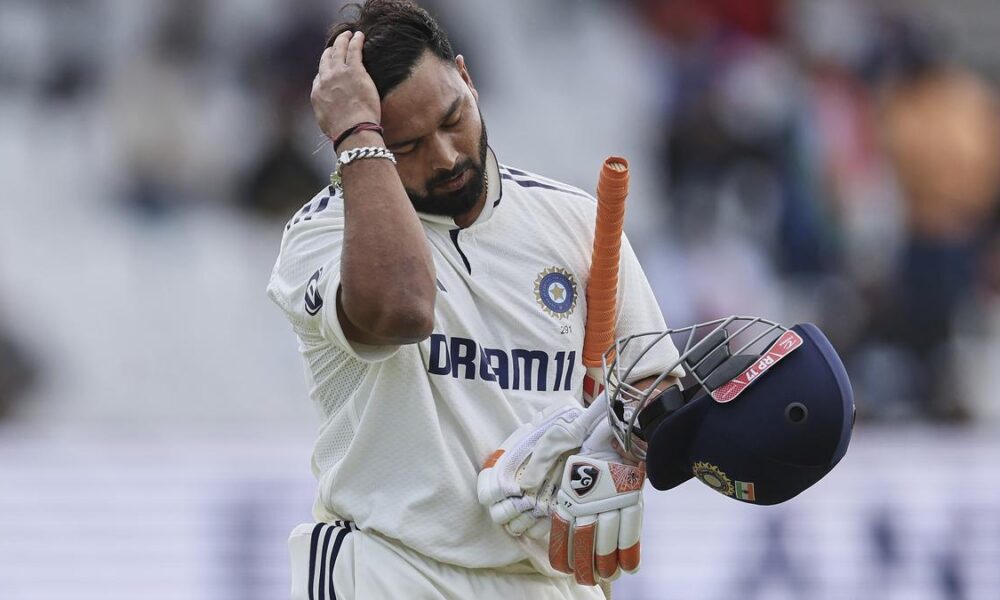 India vs England Test: Rishabh Pant reprimanded by ICC for showing dissent at umpire’s decision