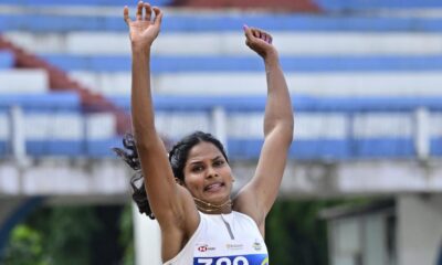 Indian Open | Arasu wins sprint double; Abinaya fastest woman