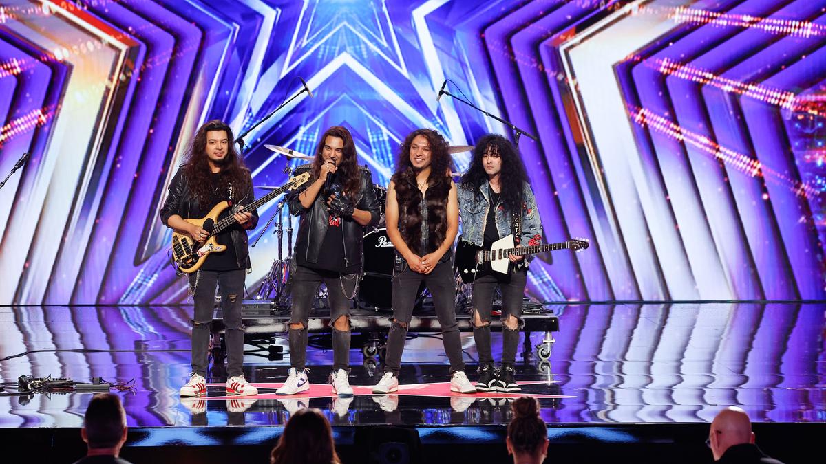 Indian rock band Girish and the Chronicles in America’s Got Talent