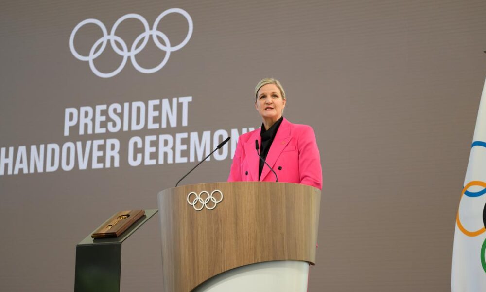 Kirsty Coventry takes over as first woman IOC president