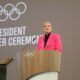Kirsty Coventry takes over as first woman IOC president