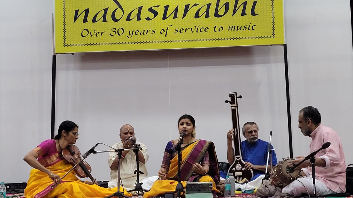 Kruthi Vittal-Bhatt’s concert stood out for her rapport with the accompanists