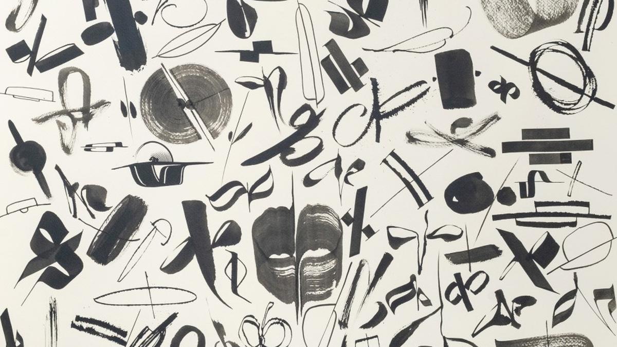 Nikheel Aphale’s calligraphy creates a spiritual experience