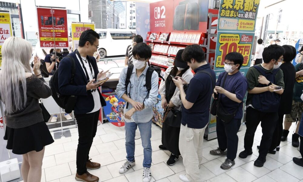 Nintendo Switch 2 debuts globally at $450; launch draws long lines in Tokyo, New York and cities worldwide | Mint