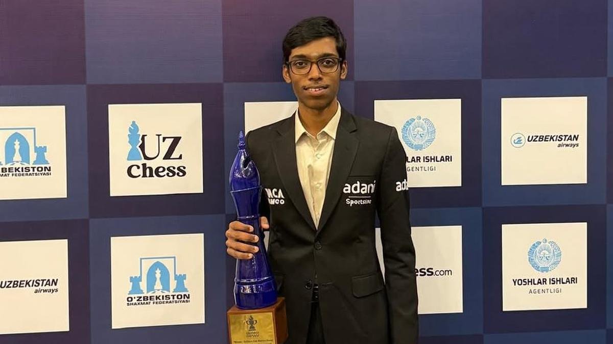 Praggnanandhaa wins UzChess Cup Masters, becomes top-ranked Indian