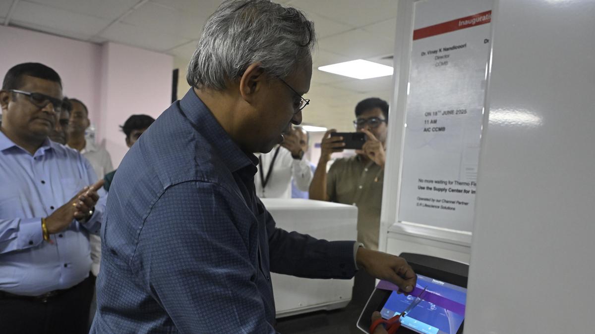 Research consumables supply center inaugurated at AIC-CCMB in Hyderabad; it cuts waiting time to get chemical agents