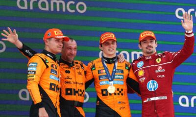 Spain Grand Prix: Piastri wins ahead of McLaren teammate Norris to extend F1 lead