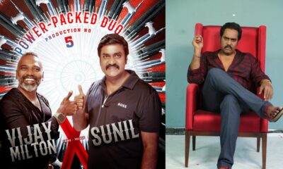 Sunil on board Vijay Milton’s Tamil-Telugu bilingual film starring Bharath and Aari Arujunan