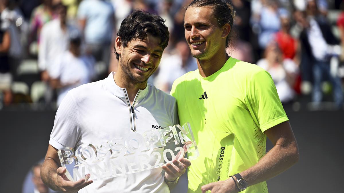 Tennis-Fritz lifts Stuttgart title as Zverev's grass-court wait goes on