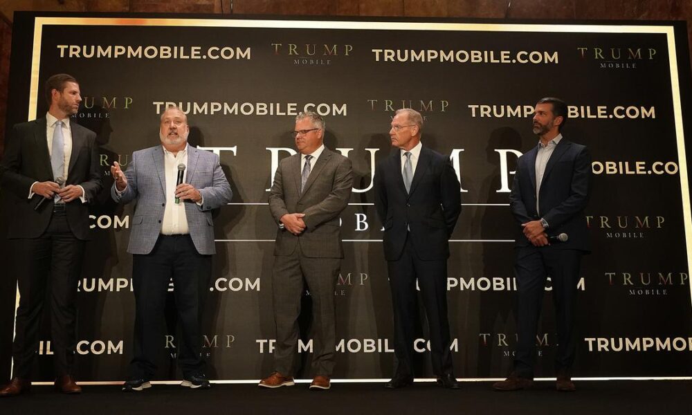 The Trump family’s next venture is a mobile phone company