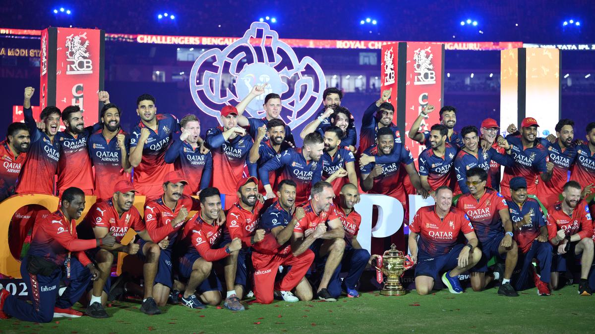 The making of the champion RCB outfit